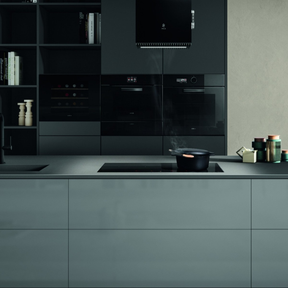 Духовой шкаф Elica Virtus Combi Steam MW 645 TFT BL