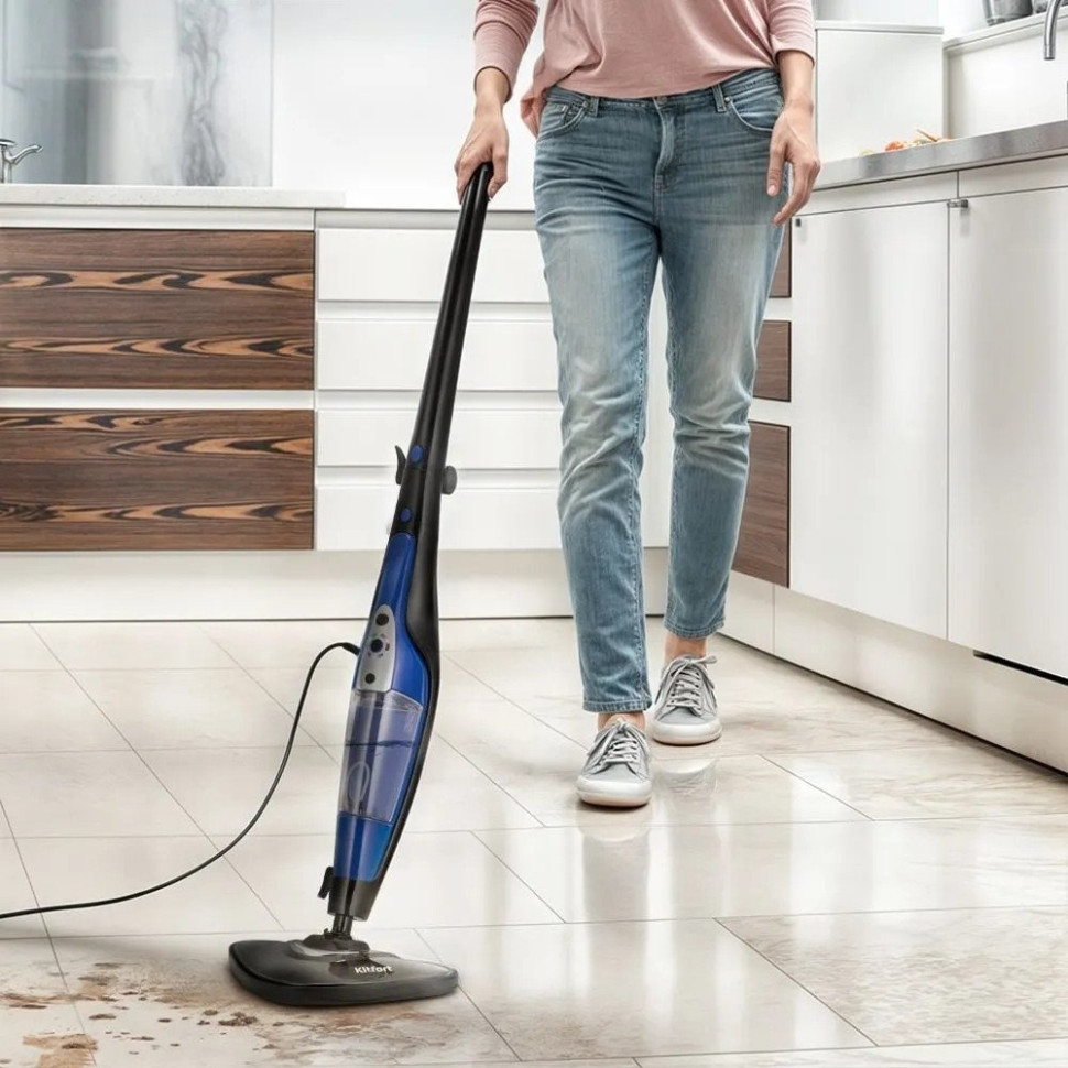 Паровая швабра Kitfort KT-1089 Паровая швабра Kitfort KT-1089