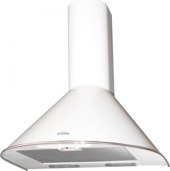 Вытяжка Elikor Эпсилон 60П-430-П3Л белый/срб.