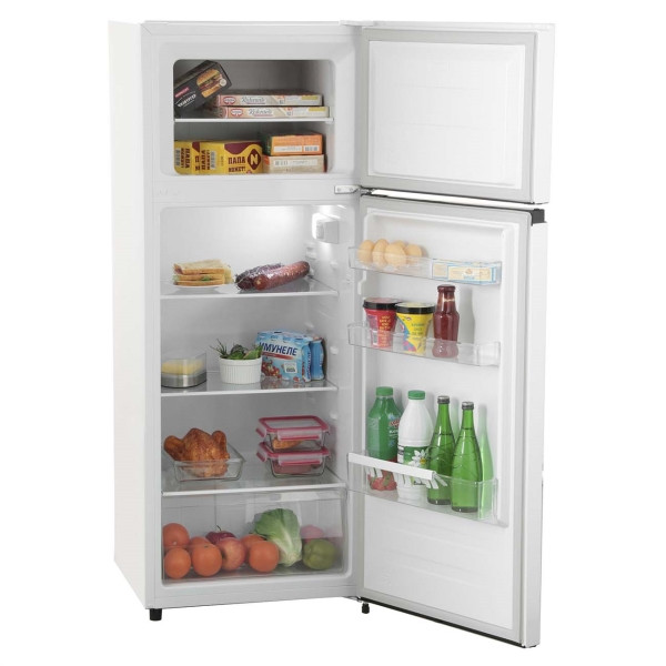 Холодильник с морозильником Kraft KF-DF340W