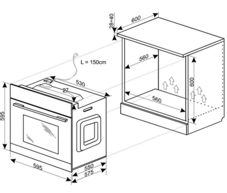 Духовой шкаф Hansa BOESS694077 Духовой шкаф Hansa BOESS694077