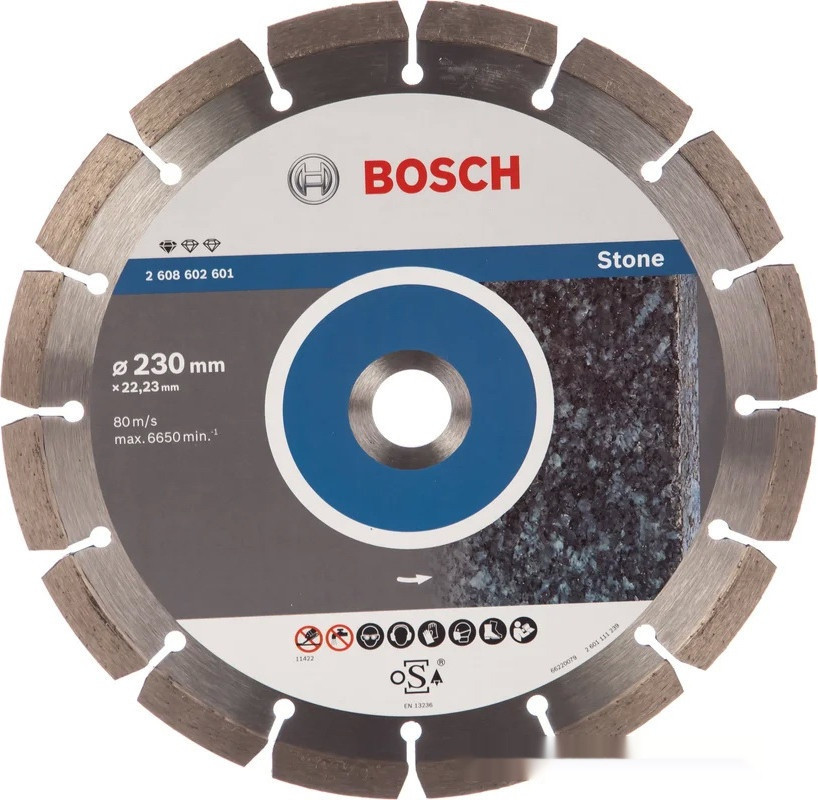 Отрезной диск алмазный Bosch Professional for Stone 2608602601