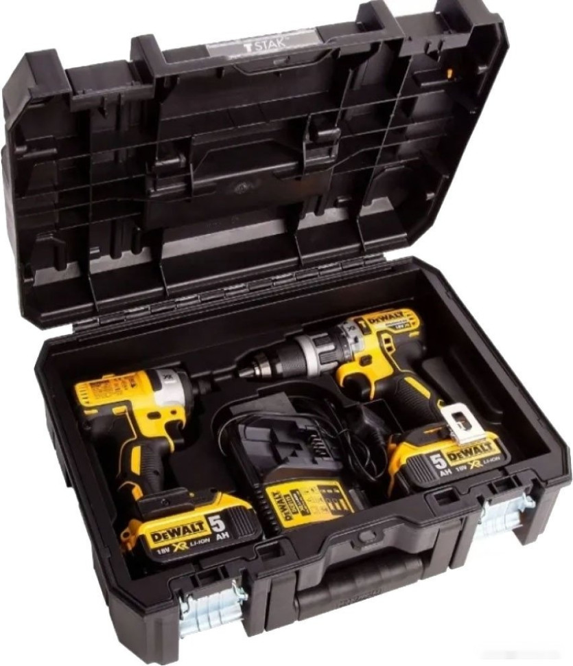 DeWALT DCK266P2T (шуруповерт, гайковерт, кейс)