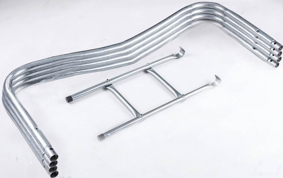 Батут Atlas Sport 252 см - 8ft Basic (с лестницей, зеленый) Батут Atlas Sport 252 см - 8ft Basic (с лестницей, зеленый)