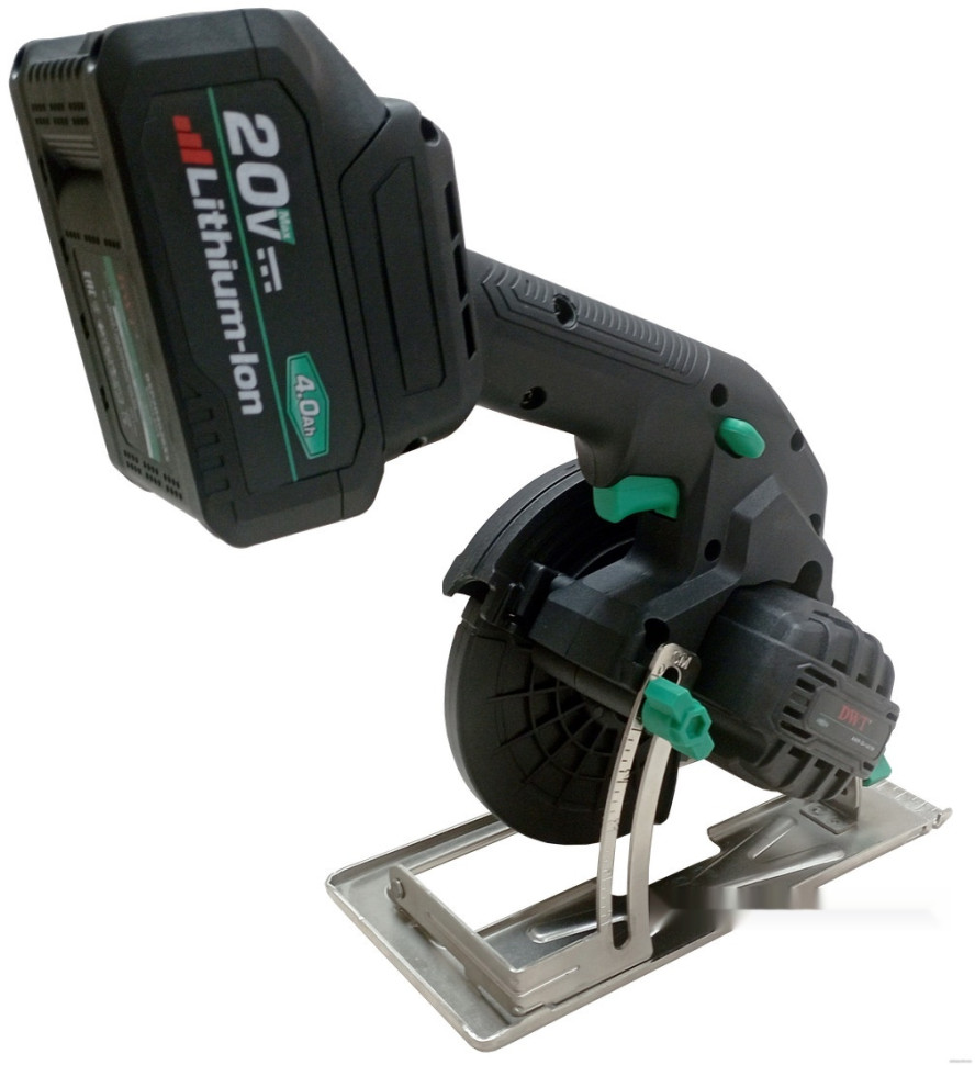 Дисковая (циркулярная) пила DWT AHKP-20-140 DN-4C2 (с 2-мя АКБ)