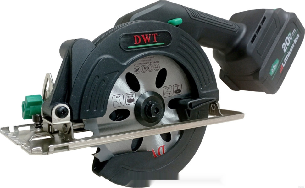 Дисковая (циркулярная) пила DWT AHKP-20-140 DN-4C2 (с 2-мя АКБ)