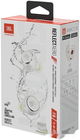 Наушники JBL Reflect Aero TWS (белый) Наушники JBL Reflect Aero TWS (белый)