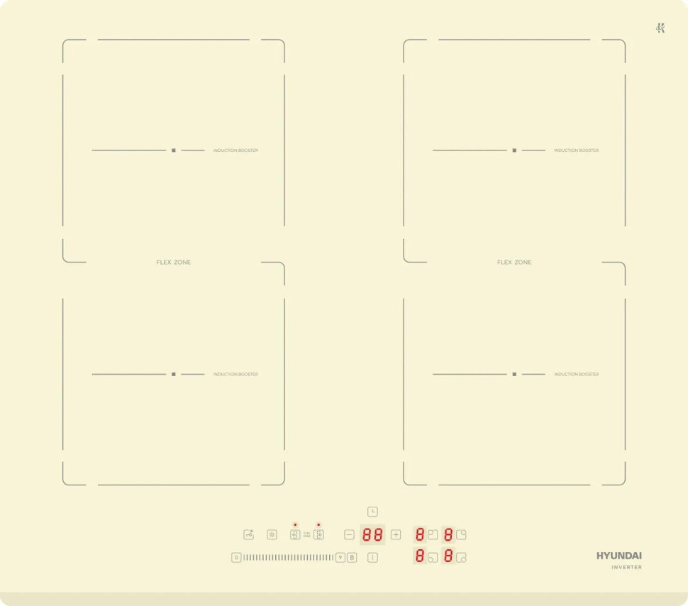 Варочная панель Hyundai HHI 6786 BE
