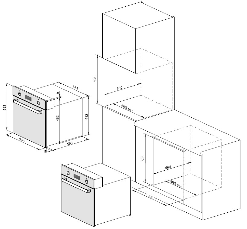 Духовой шкаф Weissgauff EOV 291 PDX Духовой шкаф Weissgauff EOV 291 PDX