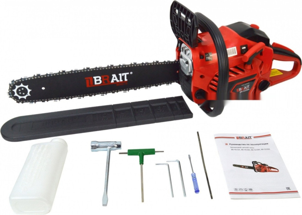 Бензопила Brait BR 52-20A PRO Бензопила Brait BR 52-20A PRO