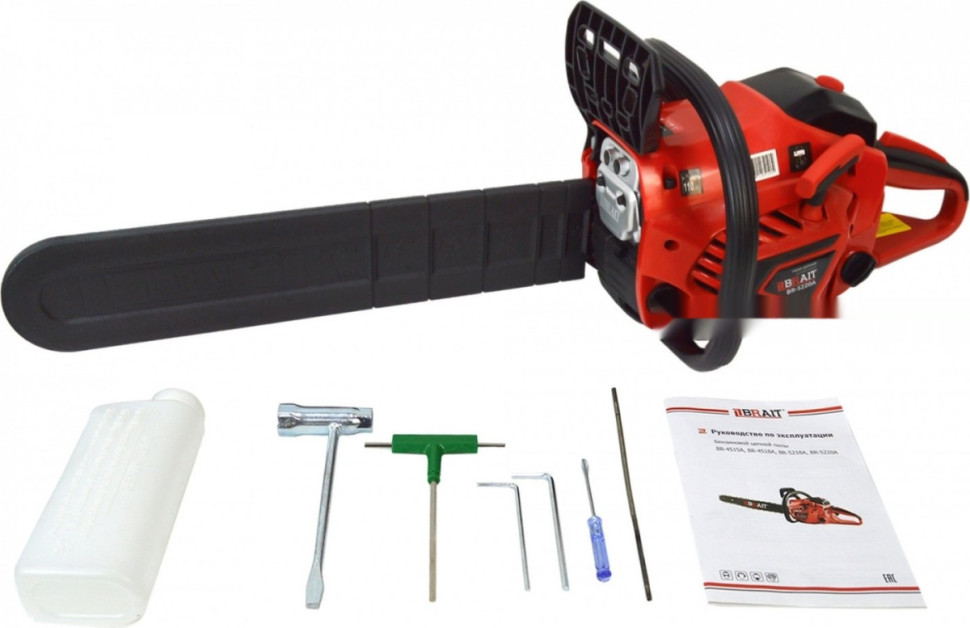 Бензопила Brait BR 52-20A PRO Бензопила Brait BR 52-20A PRO