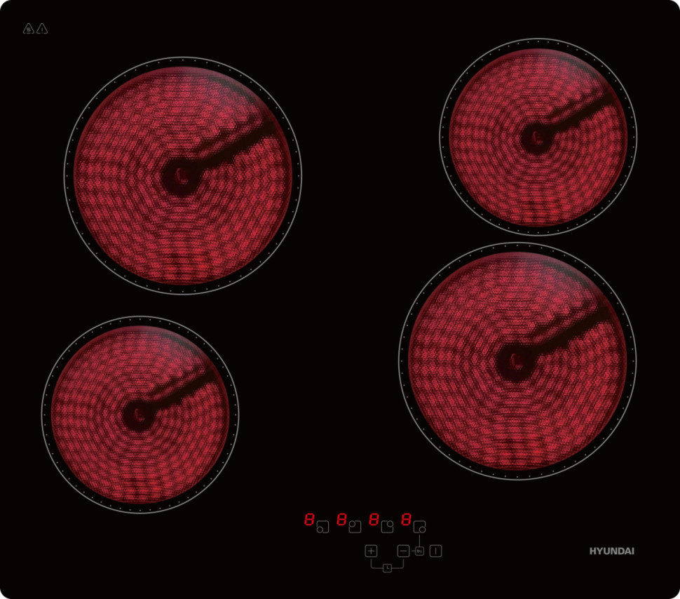 Варочная панель Hyundai HHE 6410 BG