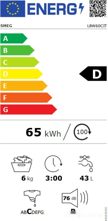 Стиральная машина Smeg LBW60CIT Стиральная машина Smeg LBW60CIT
