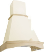 Вытяжка Elikor Ротонда 60П-650-П3Л (бежевый/дуб неокрашенный)