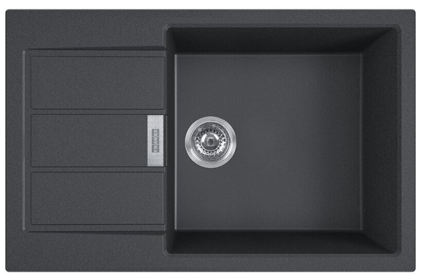 Кухонная мойка Franke Sirius 2.0 S2D 611-78 XL (435) Tectonite 143.0628.368 (оникс)