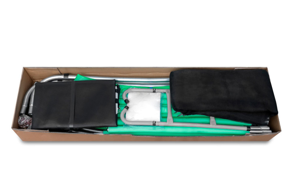 Батут Happy Jump 10ft-i Pro (312 см) с внутренней сеткой и лестницей Батут Happy Jump 10ft-i Pro (312 см) с внутренней сеткой и лестницей