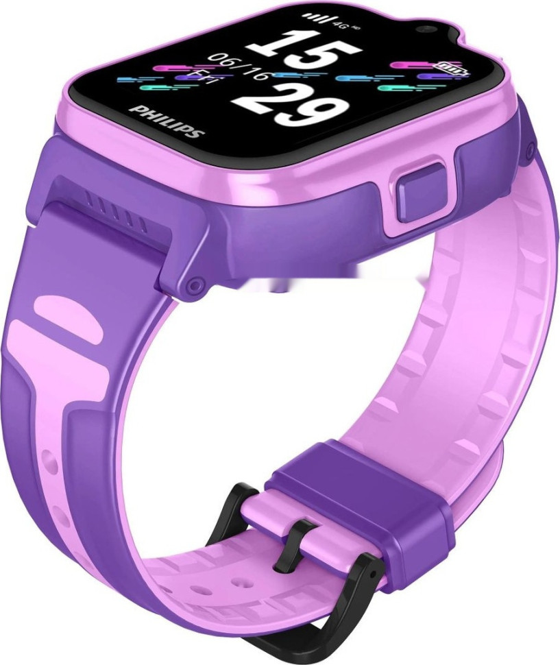 Детские умные часы Philips W6610 (розовый/фиолетовый) Детские умные часы Philips W6610 (розовый/фиолетовый)