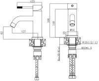 Смеситель Voda Vessel VSL26MG