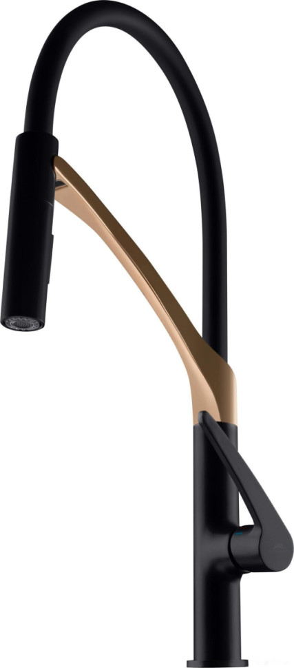 Смеситель Rubineta Ultima-50 (BK/RG) UL500638 Смеситель Rubineta Ultima-50 (BK/RG) UL500638