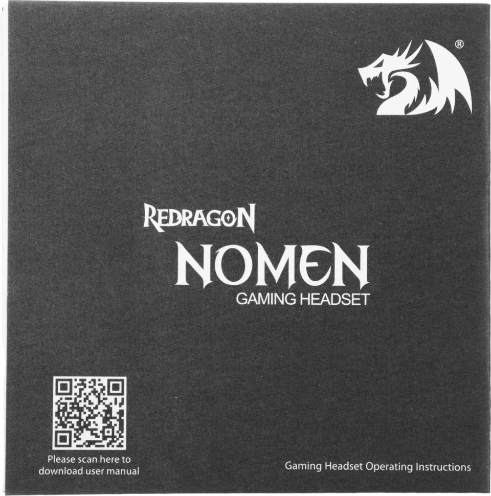 Наушники Redragon Nomen