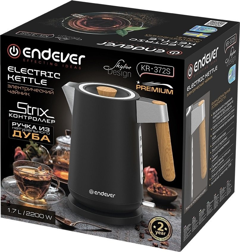 Электрический чайник Endever KR-372S Электрический чайник Endever KR-372S