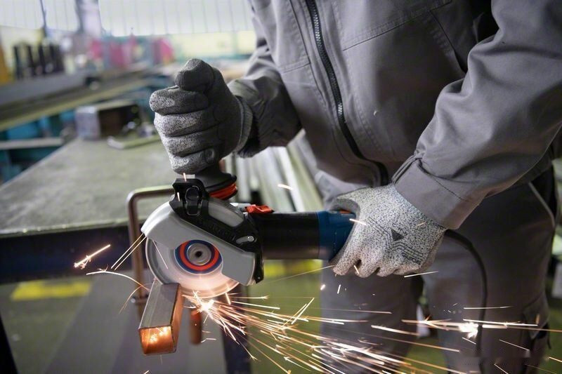 Угловая шлифмашина Bosch GWX 17-125 S Professional 06017D2300 Угловая шлифмашина Bosch GWX 17-125 S Professional 06017D2300