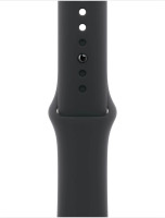 Умные часы Apple Watch Series 11 46 мм (алюминиевый корпус, космический серый/черный, спортивный силиконовый ремешок S/M)