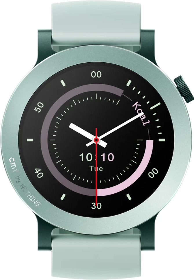 Умные часы CMF Watch 3 Pro (светло-зеленый, светло-зеленый силиконовый ремешок)