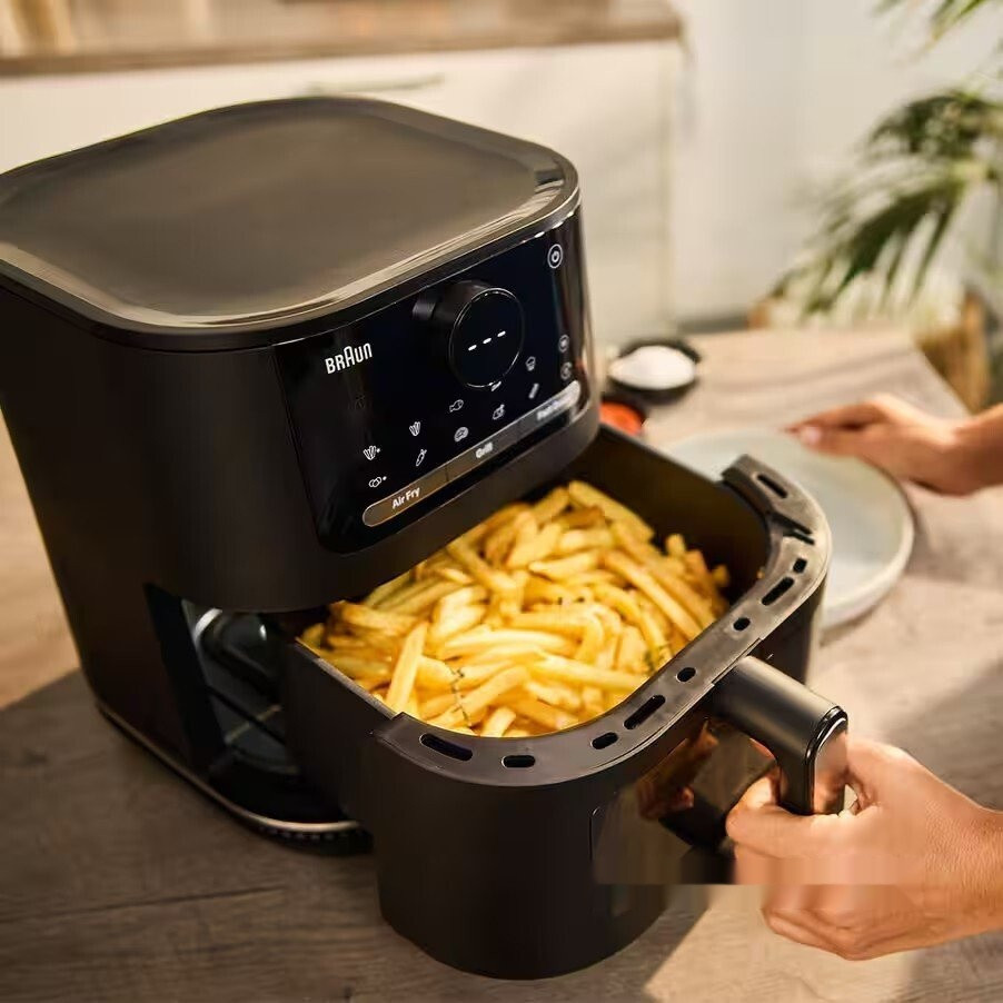Аэрогриль Braun MultiFry 5 Air Fryer 3-i-n1 HF5075IBK Аэрогриль Braun MultiFry 5 Air Fryer 3-i-n1 HF5075IBK
