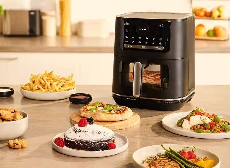 Аэрогриль Braun MultiFry 5 Air Fryer 3-i-n1 HF5075IBK Аэрогриль Braun MultiFry 5 Air Fryer 3-i-n1 HF5075IBK