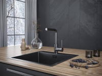 Смеситель Paulmark Honner Ho212018-GM (вороненая сталь)