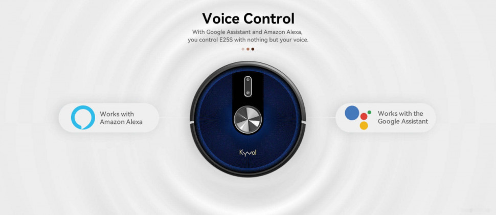Робот-пылесос Kyvol Cybovac E25S (черный) Робот-пылесос Kyvol Cybovac E25S (черный)