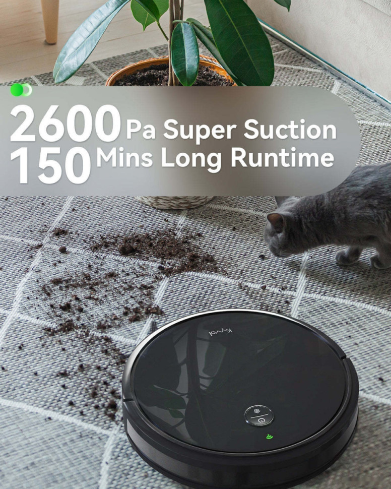 Робот-пылесос Kyvol Cybovac E25S (черный) Робот-пылесос Kyvol Cybovac E25S (черный)