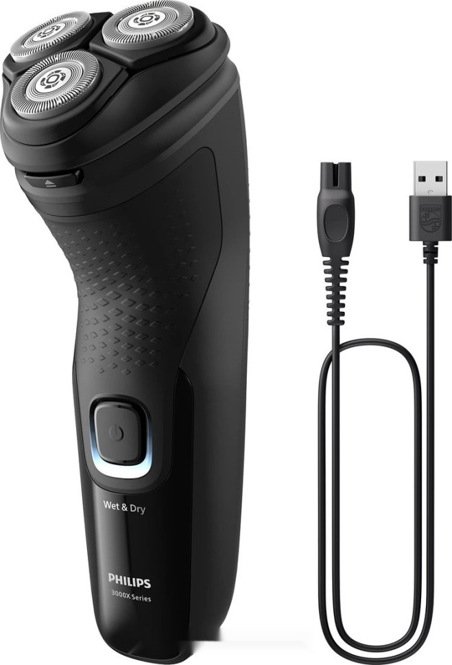 Электробритва мужская Philips 3000X Series Wet & Dry X3001/00 Электробритва мужская Philips 3000X Series Wet & Dry X3001/00