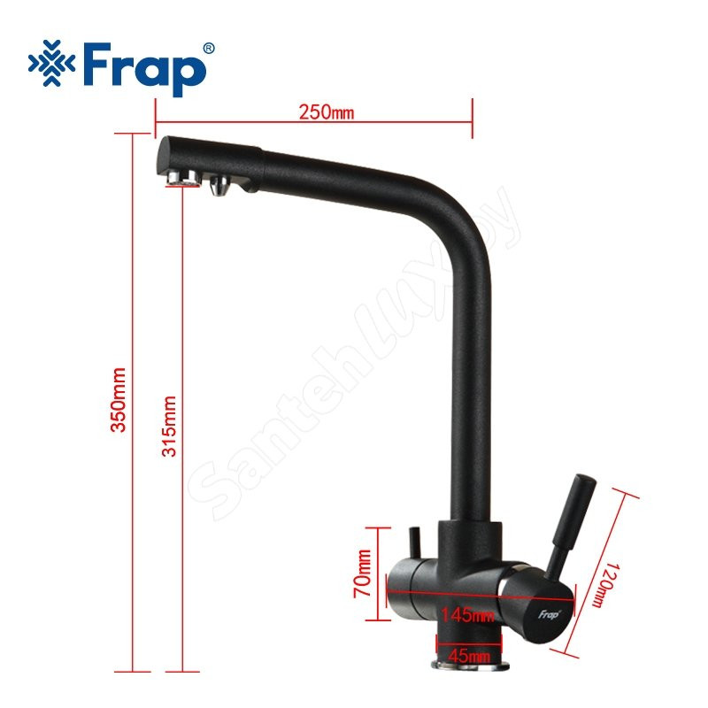 Смеситель Frap F4352-7 Смеситель Frap F4352-7