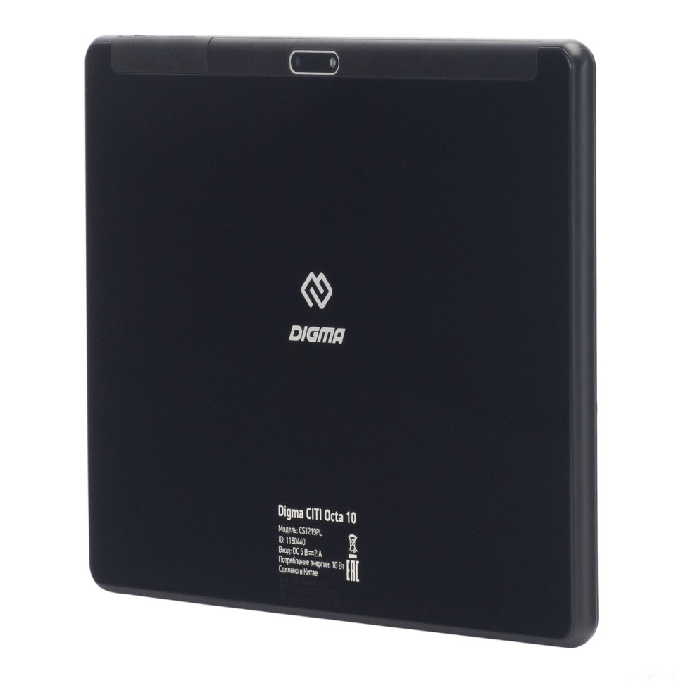 Планшет DIGMA CITI Octa 10 4G (черный)
