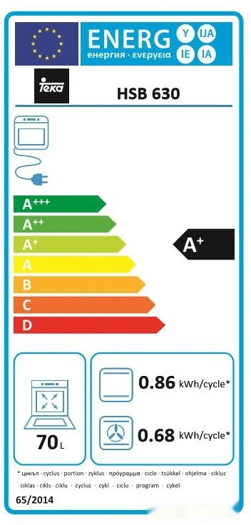 Духовой шкаф Teka HSB 630 (белый) [41560131]