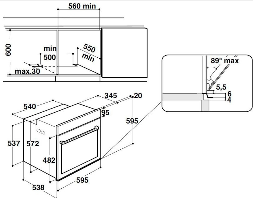 Духовой шкаф Hotpoint-Ariston FI6 861 SH BL HA Духовой шкаф Hotpoint-Ariston FI6 861 SH BL HA