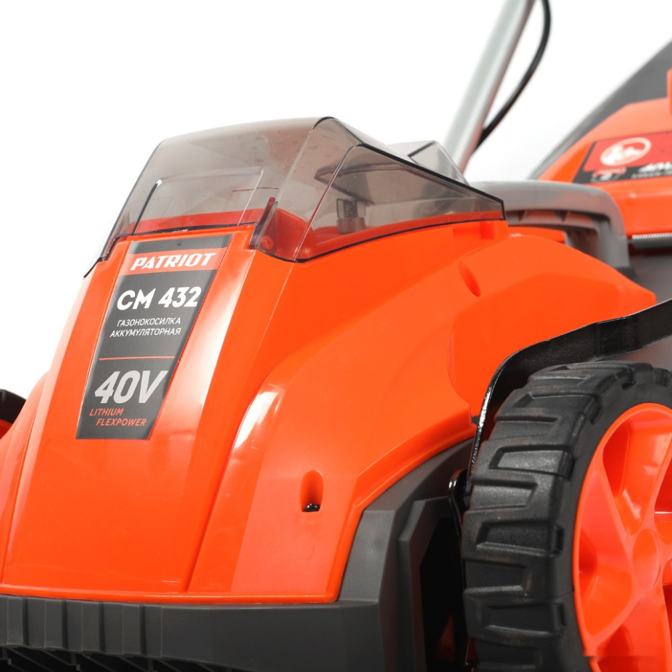 Газонокосилка Patriot CM 432 (без АКБ и З/У) Газонокосилка Patriot CM 432 (без АКБ и З/У)