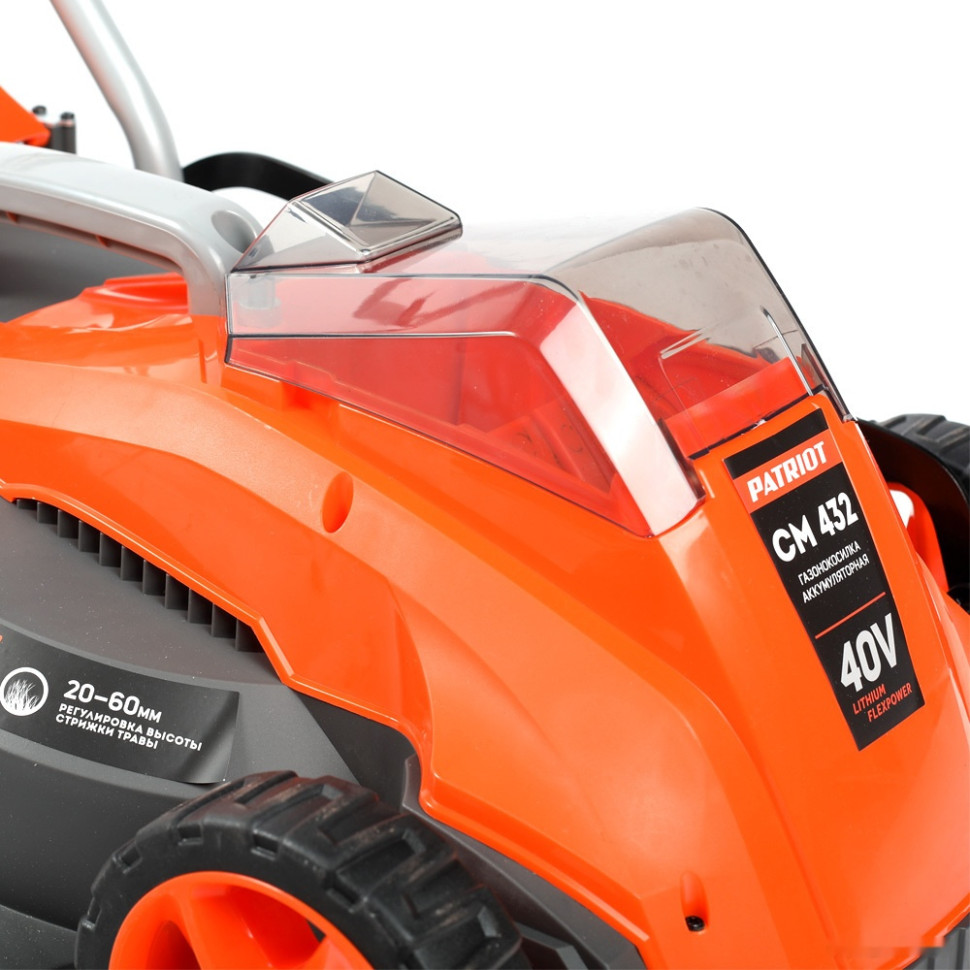 Газонокосилка Patriot CM 432 (без АКБ и З/У) Газонокосилка Patriot CM 432 (без АКБ и З/У)