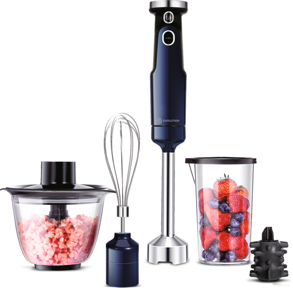 Блендер Evolution HBS-0651 (голубой)