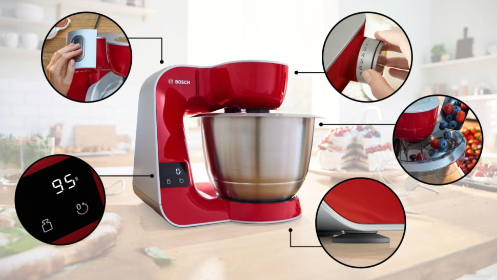 Кухонный комбайн Bosch MUM5X720 Кухонный комбайн Bosch MUM5X720