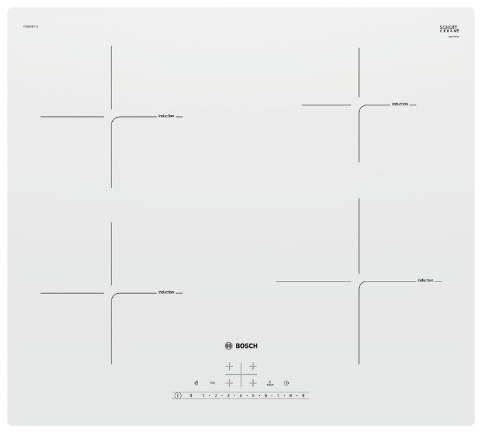 Варочная панель Bosch PUE612FF1J
