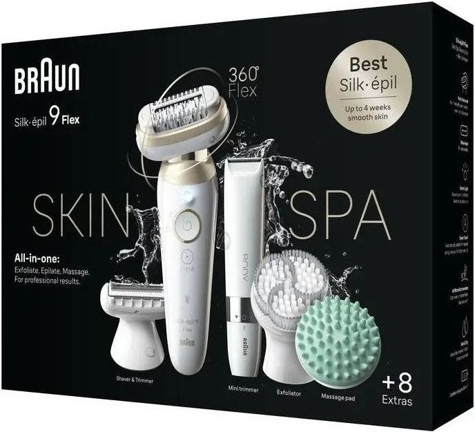Эпилятор Braun Silk-epil 9 Flex SES9481 3D Эпилятор Braun Silk-epil 9 Flex SES9481 3D