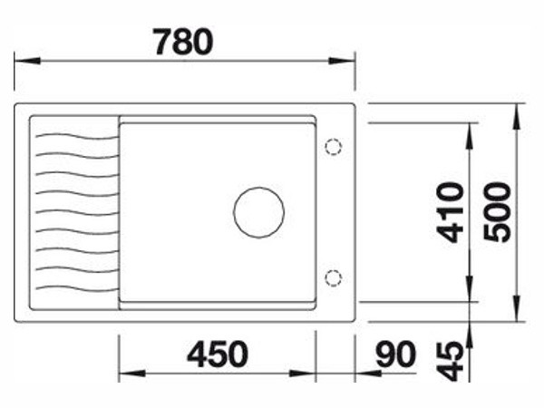 Кухонная мойка Blanco Elon XL 6 S антрацит Кухонная мойка Blanco Elon XL 6 S антрацит