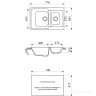 Кухонная мойка Gran-Stone GS-76K (310 светло-серый)