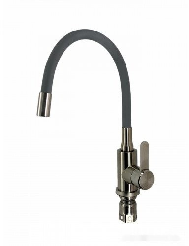 Кухонная мойка БелЭворс New Lux R + смеситель W74004-9 + дозатор L405-1 (серый/сатин) Кухонная мойка БелЭворс New Lux R + смеситель W74004-9 + дозатор L405-1 (серый/сатин)