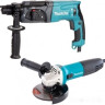 Перфоратор Makita DK0120 (HR2470 + GA5030) Перфоратор Makita DK0120 (HR2470 + GA5030)