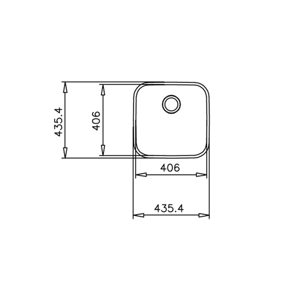 Кухонная мойка Teka BE 400.400 PLUS Кухонная мойка Teka BE 400.400 PLUS