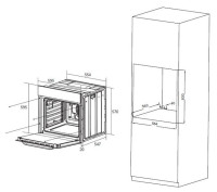 Духовой шкаф Zorg ROL66 (черный)